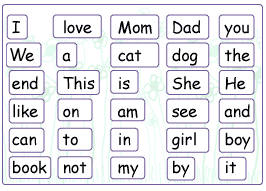 Sight Words with Alphabet Stamps