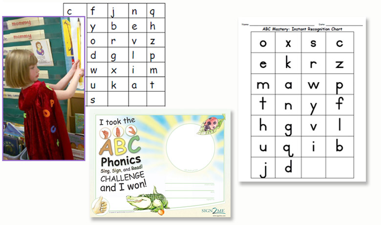 ABC Phonics Sing, Sign, and Read!