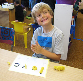 Play Dough and Word Work Cente