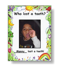 Who Lost a Tooth? Lost Tooth Book Templates