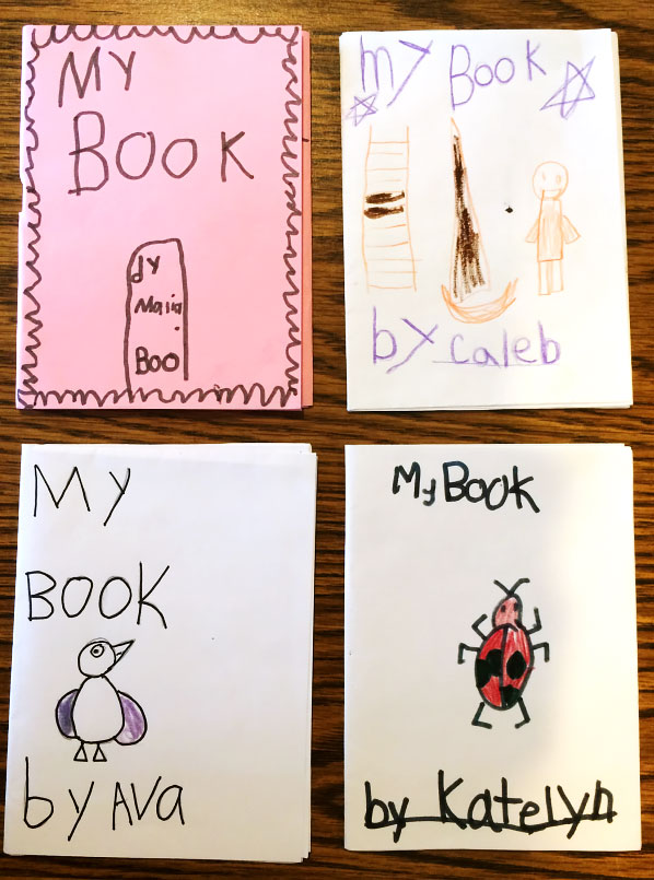 little book making in kindergarten