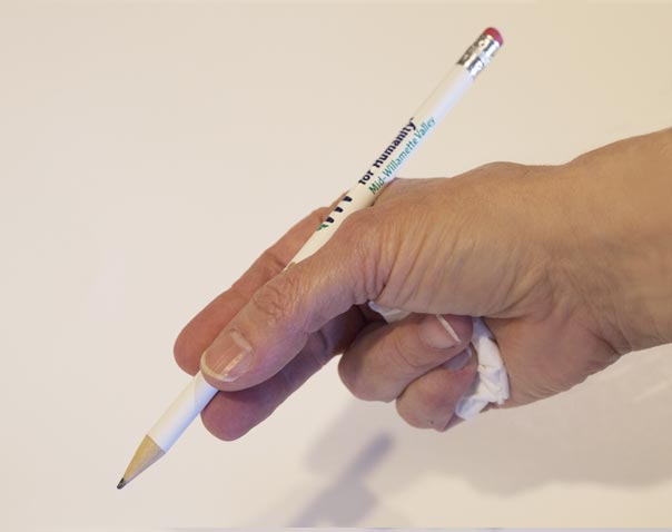 acceptable pencil grips