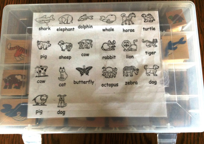 stamp sets for kindergarten classrooms