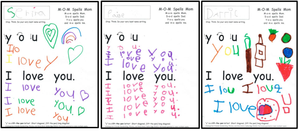 Continuous Motion Handwriting Lesson