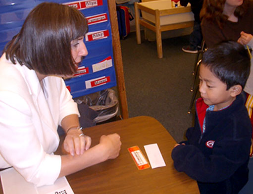 kindergarten teacher handwriting lessons