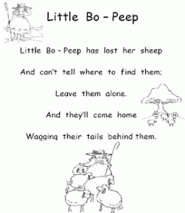 Little Bo Peep