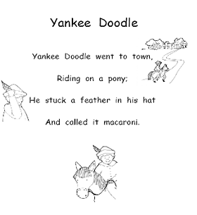 Yankee Doodle Rhyme