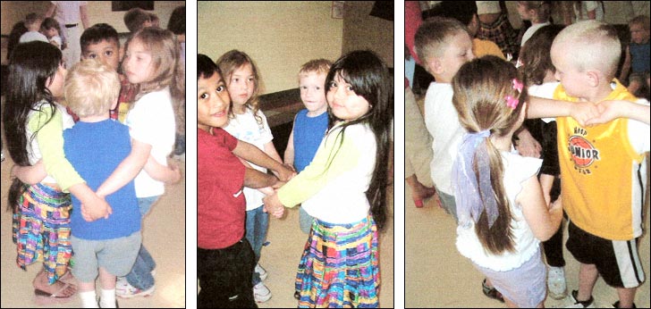 dance and sing in kindergarten