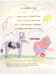 kindergartners illustrate poetry