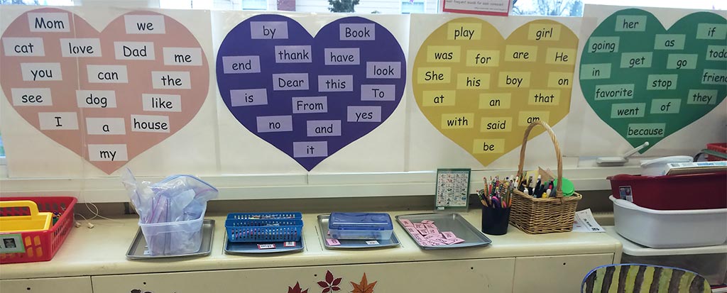 School Word Wall for Writing Centers FREE  Kindergarten writing, Teaching  literacy, Words