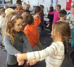 children to share appreciation