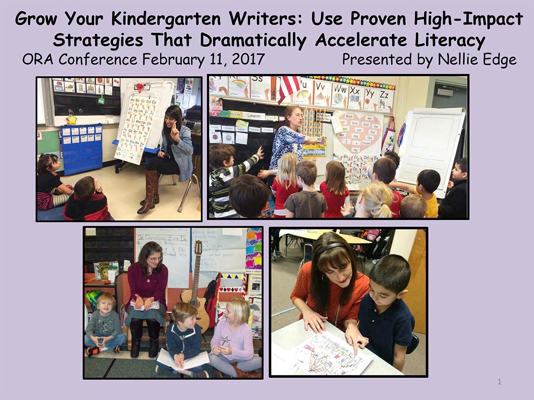 Grow Your Kindergarten Writers: Use Proven High-Impact Strategies That Dramatically Accelerate Literacy