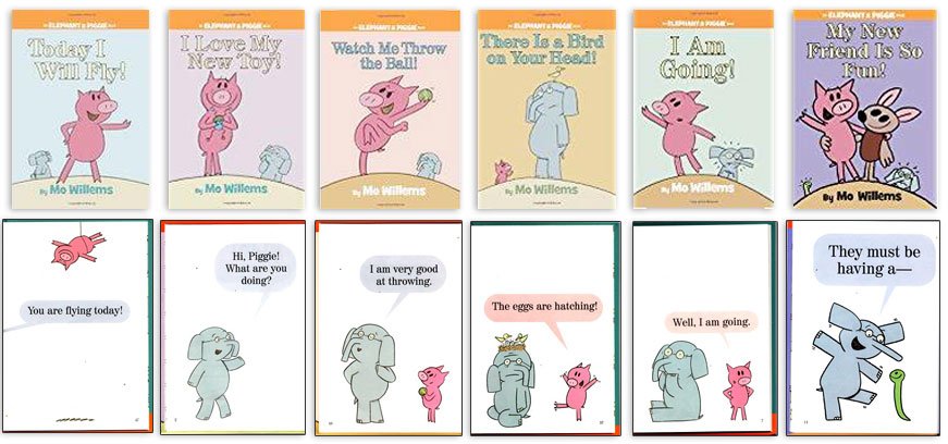 Elephant and Piggie books - King of “ing” Lessons