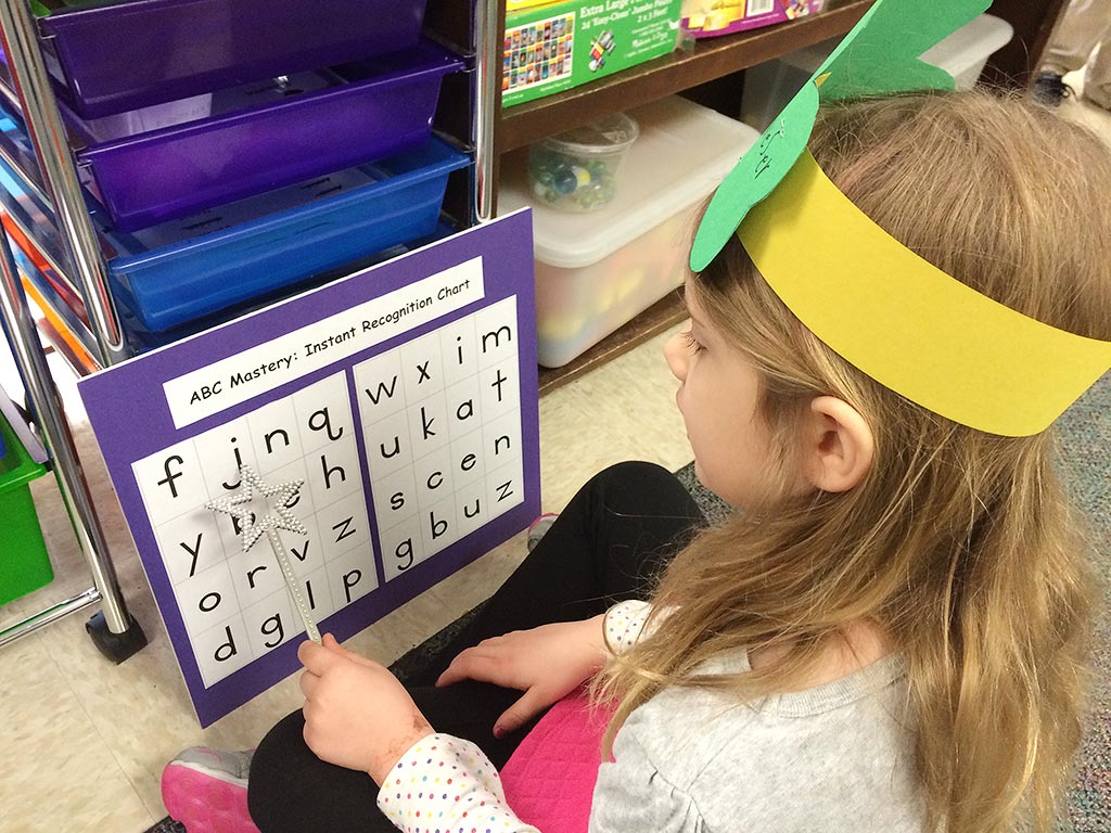 letter recognition activities without key phonics visuals.