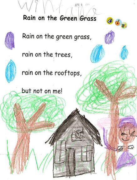 Read Rain on The Green Grass Poem for Kids - Popular Poems for Children