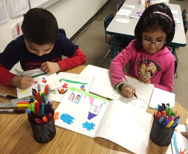 kindergarners 10. illustrate pictures from their prototype creating a beautiful published book