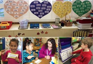 heart words in the kindergarten classroom