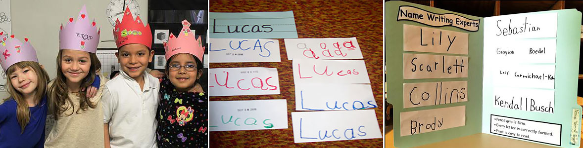 Kindergarten Name Writing