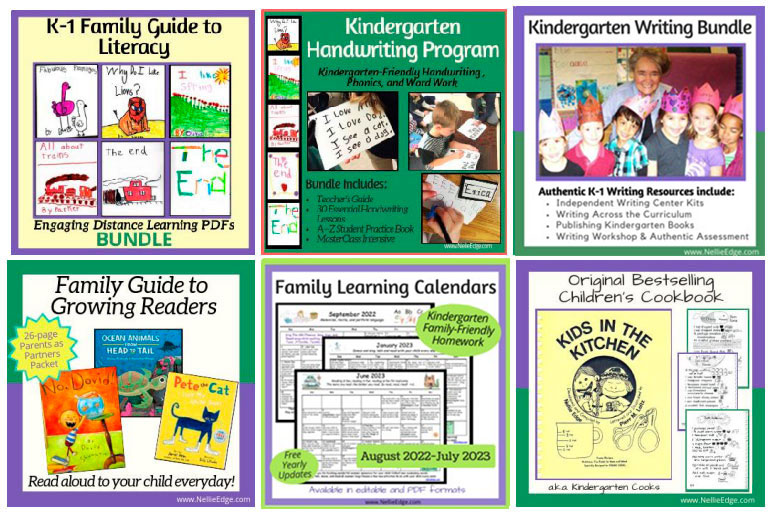 Editable Kindergarten Homework Calendar (Free Yearly Updates) Distance Learning