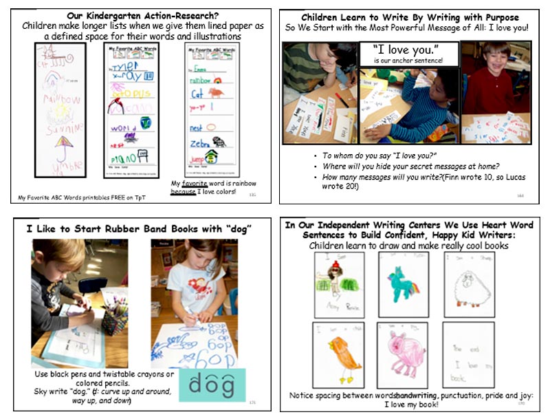 Kindergarten-writing