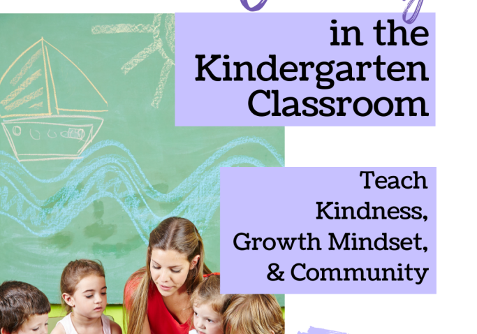 Teaching Kindergarten Kindness