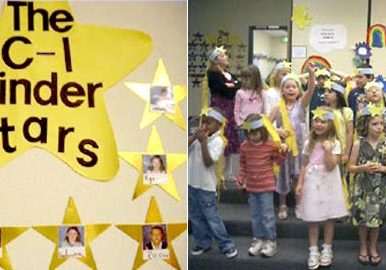 kinder stars Year-End Celebration